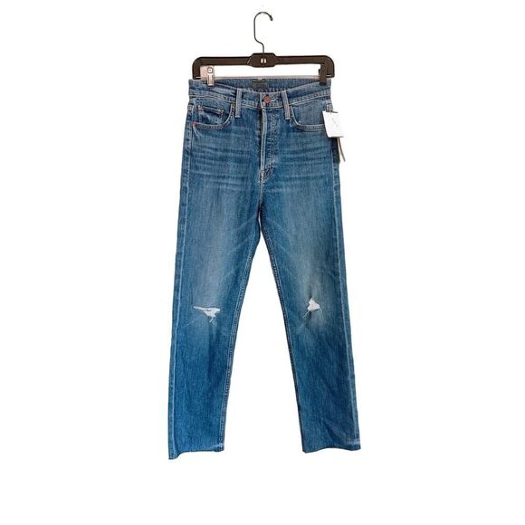 Mother Denim Tomcat Ankle Fray, Globe Trotter 26” - Picture 7 of 11